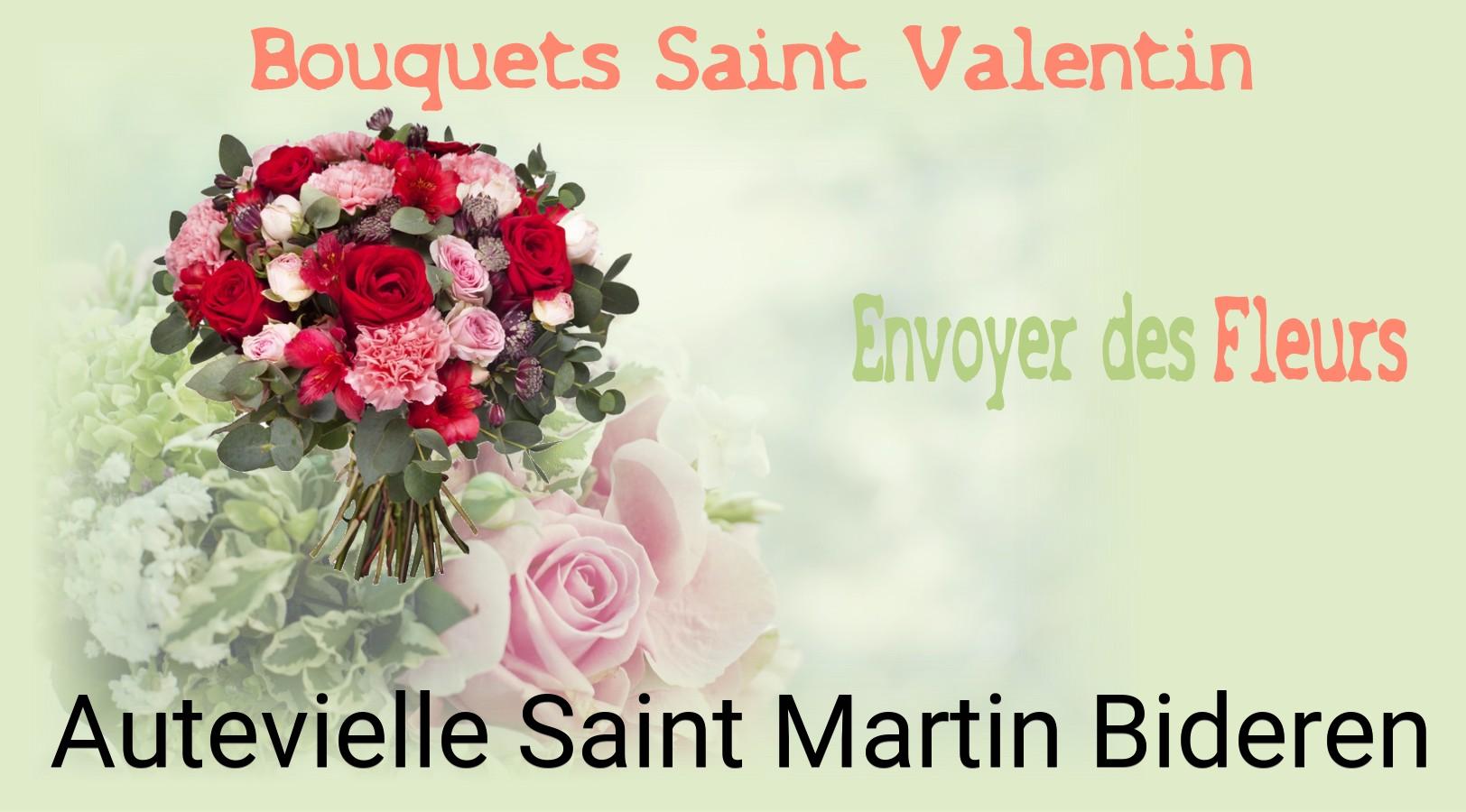 Roses de Saint-Valentin livrées à Autevielle-Saint-Martin-Bideren